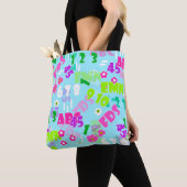 Texturlehrschule für Mathematik Tasche (Von Nahem)