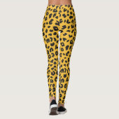 Texturleopard Leggings (Rückseite)