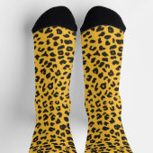 Texturleopard Socken (Oben)