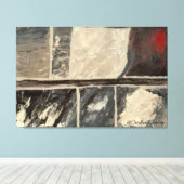 Texturmarmor Leinwanddruck (Insitu (Holzboden))
