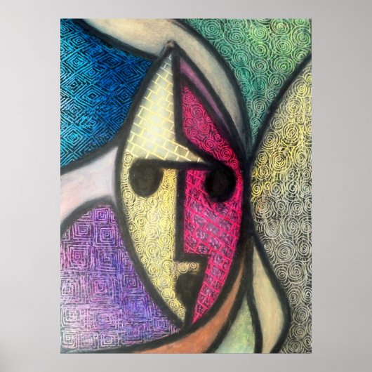 Texturmaske Poster (Vorne)