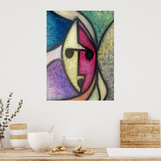 Texturmaske Poster (Küche)