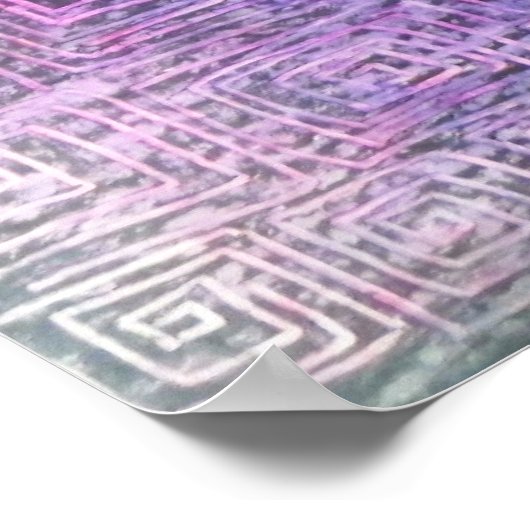 Texturmaske Poster (Ecke)