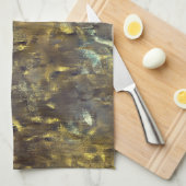 Texturmix aus groben Flecken und schmutzigen und " Geschirrtuch (Viertel Falte)