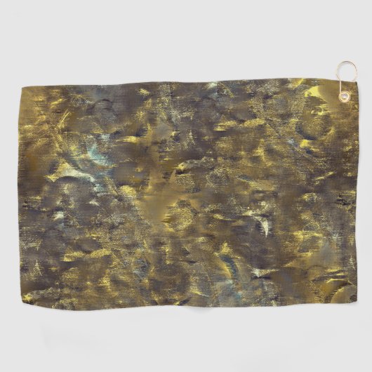 Texturmix aus groben Flecken und schmutzigen und " Golfhandtuch (Horizontal)