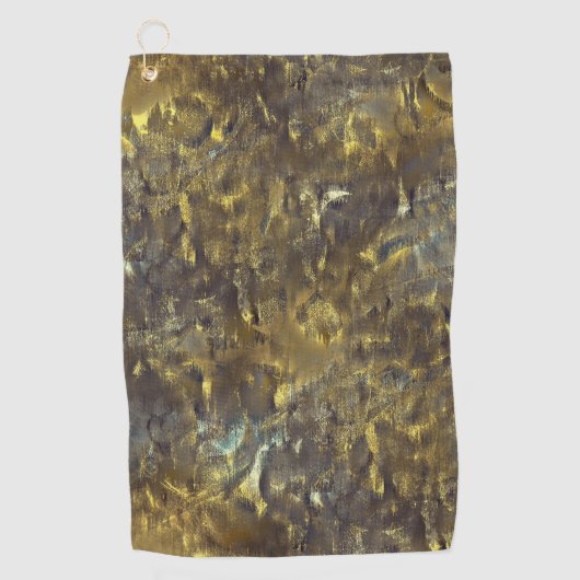 Texturmix aus groben Flecken und schmutzigen und " Golfhandtuch (Vorderseite)