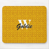 Texturmousepad mit Monogram Mousepad (Vorne)
