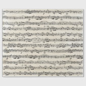 Texturmusik Geschenkpapier (Flach)