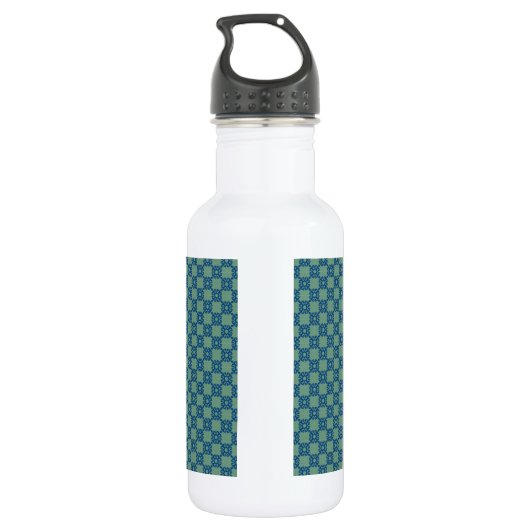 Texturmuster Edelstahlflasche (Rückseite)