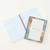 Texturrahmen: Aquarell und Papier Notizblock (Innenseite)