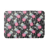 Texturrisches Ananas-Muster Badematte (Vorderseite)