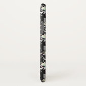 Texturrisches Ananas-Muster Case-Mate iPhone Hülle (Hinten/Rechts)