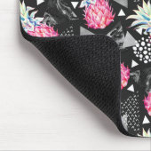 Texturrisches Ananas-Muster Mousepad (Ecke)