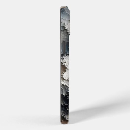 Texturriss Zurzeit Abstrakt Case-Mate iPhone Hülle (Rückseite / Rechts)