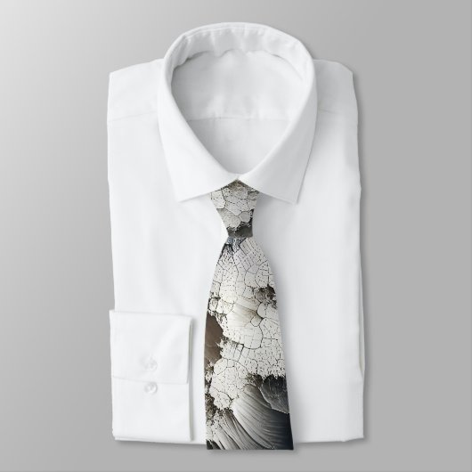 Texturriss Zurzeit Abstrakt Krawatte (Gebunden)