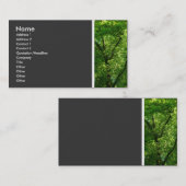 Texturstein (Bäume III) Visitenkarte (Vorne/Hinten)