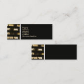 Texturstein (Büros) Mini Visitenkarte (Vorne/Hinten)