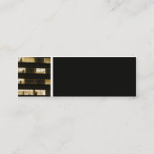 Texturstein (Büros) Mini Visitenkarte (Rückseite)