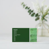 Texturstein (Ferns) Visitenkarte (Stehend Vorderseite)