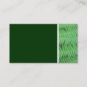 Texturstein (Ferns) Visitenkarte (Rückseite)