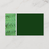 Texturstein (Ferns) Visitenkarte (Rückseite)