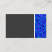 Texturstein - Gesichter des Blauen Visitenkarte (Rückseite)