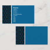 Texturstein (Honeycomb) Visitenkarte (Vorne/Hinten)