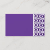 Texturstein (Lila Latice) II Visitenkarte (Rückseite)