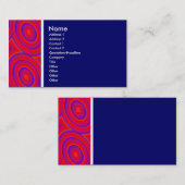 Texturstein (Resonat) Visitenkarte (Vorne/Hinten)