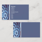 Texturstein (Ringe) - II Visitenkarte (Vorne/Hinten)