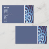 Texturstein (Ringe) - IIa Visitenkarte (Vorne/Hinten)