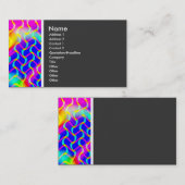 Texturstein (schöne Wellen) Visitenkarte (Vorne/Hinten)