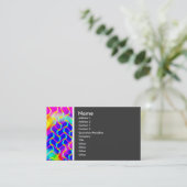 Texturstein (schöne Wellen) Visitenkarte (Stehend Vorderseite)