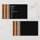 Texturstein - Wechselstoffe Visitenkarte (Vorne/Hinten)