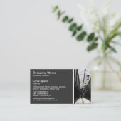 Texturteppich - Einkaufspassage Visitenkarte (Stehend Vorderseite)