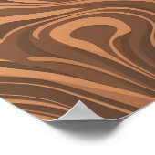 Texturvektor für Holzkörner: Detailliertes Holzmus Poster (Ecke)