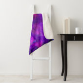 Texturvorlage lila sherpadecke (Beispiel)
