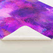 Texturvorlage lila sherpadecke (3/4)