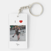 Textvorlage für das Foto "Der beste Freund der Wel Schlüsselanhänger (Rückseite)