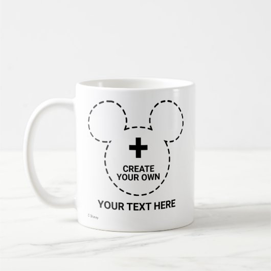 Textvorlage Kaffeetasse (Links)