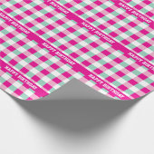 Textvorlagen-Aufkleber Geschenkpapier (Ecke)