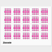 Textvorlagen-Aufkleber Quadratischer Aufkleber (Blatt)