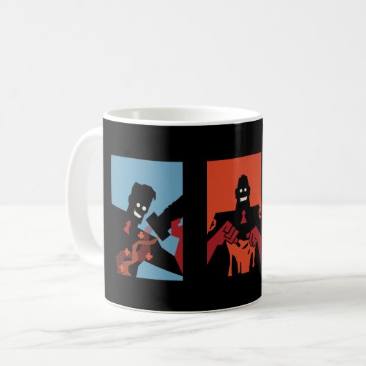TF2 RED medic triptych Tasse (Vorderseite Links)