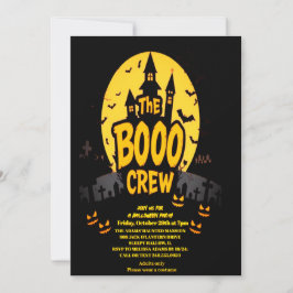 TF Boo Crew Halloween-Party Einladung