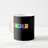 TFDG - ZANDER-Tasse II Kaffeetasse (Vorderseite Links)