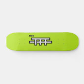 TFF grundlegend (hellgrün) Skateboard (Horizontal)