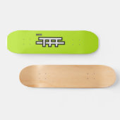 TFF grundlegend (hellgrün) Skateboard (Horizontal)