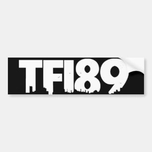 TFI89 Autoaufkleber B&W