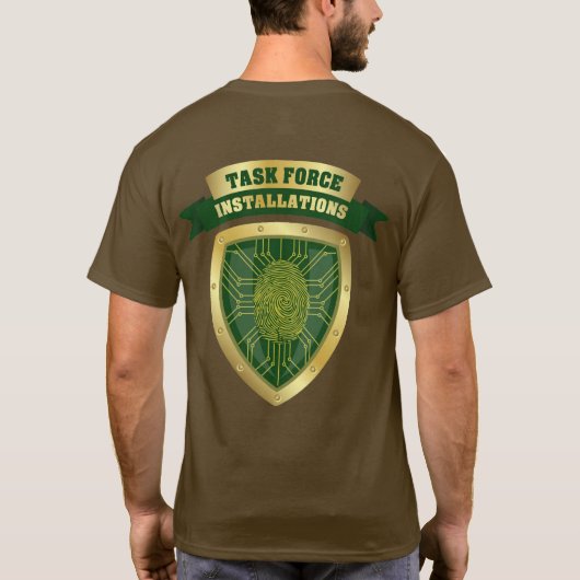 TFI-brauner T - Shirt (Rückseite)