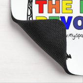 TFR Regenbogen-Giraffen-Mausunterlage Mousepad (Ecke)